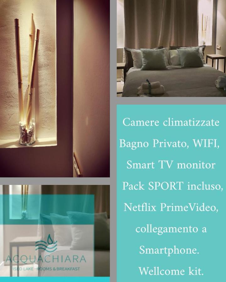 Acquachiara Iseo Deluxe Bed & Breakfast Iseo Center With Garden And Parking Inside Foresteria Eksteriør billede