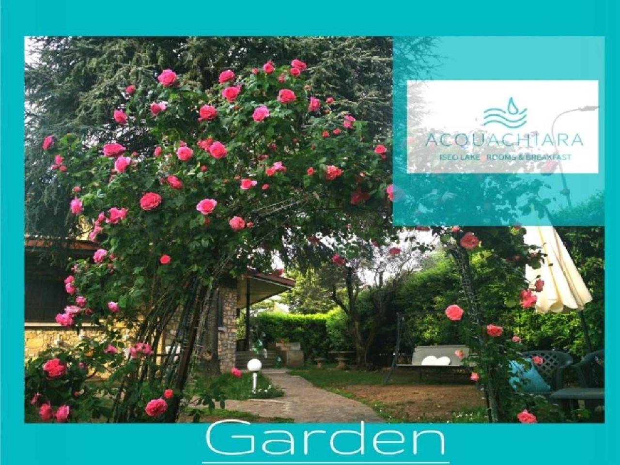 Acquachiara Iseo Deluxe Bed & Breakfast Iseo Center With Garden And Parking Inside Foresteria Eksteriør billede