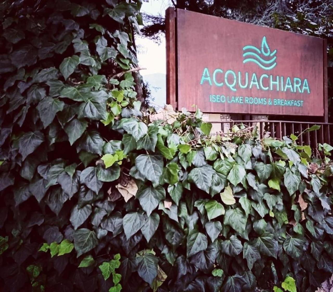Acquachiara Iseo Deluxe Bed & Breakfast Iseo Center With Garden And Parking Inside Foresteria Eksteriør billede