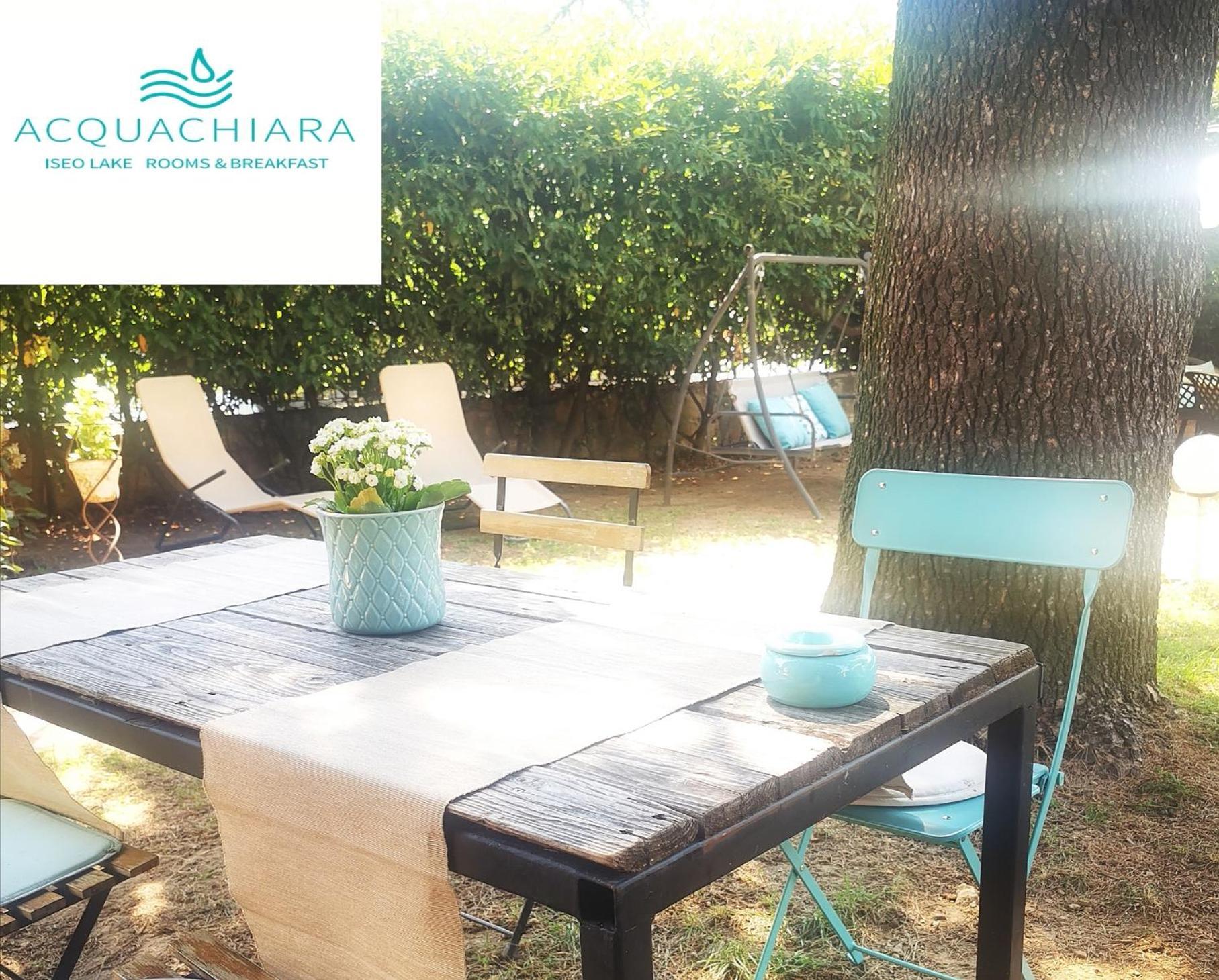 Acquachiara Iseo Deluxe Bed & Breakfast Iseo Center With Garden And Parking Inside Foresteria Eksteriør billede