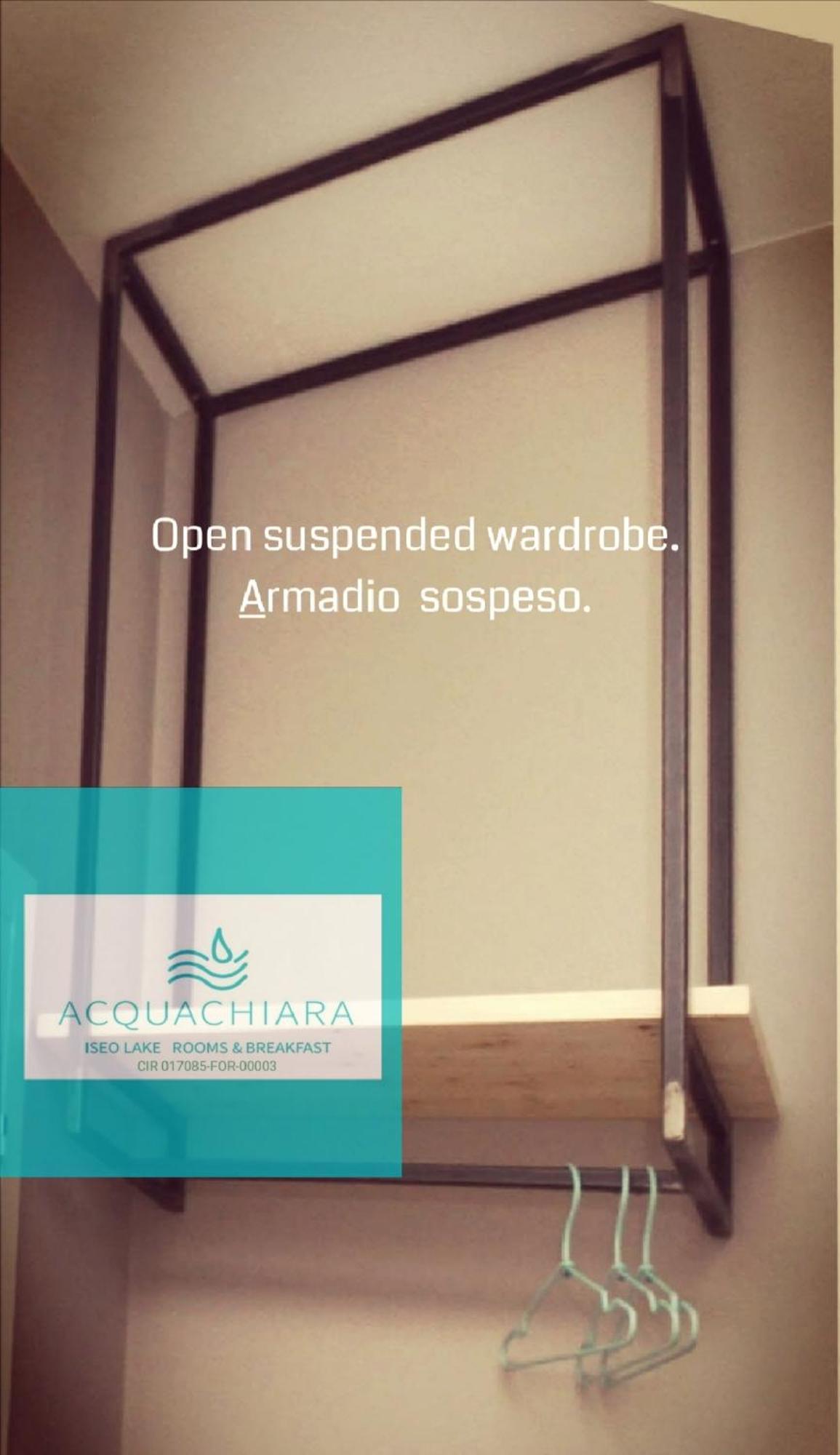 Acquachiara Iseo Deluxe Bed & Breakfast Iseo Center With Garden And Parking Inside Foresteria Værelse billede